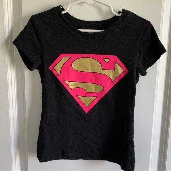 DC Comics Other - 🔥BOGO! DC Comics Girls Supergirl Shirt, Size XS (4-5)